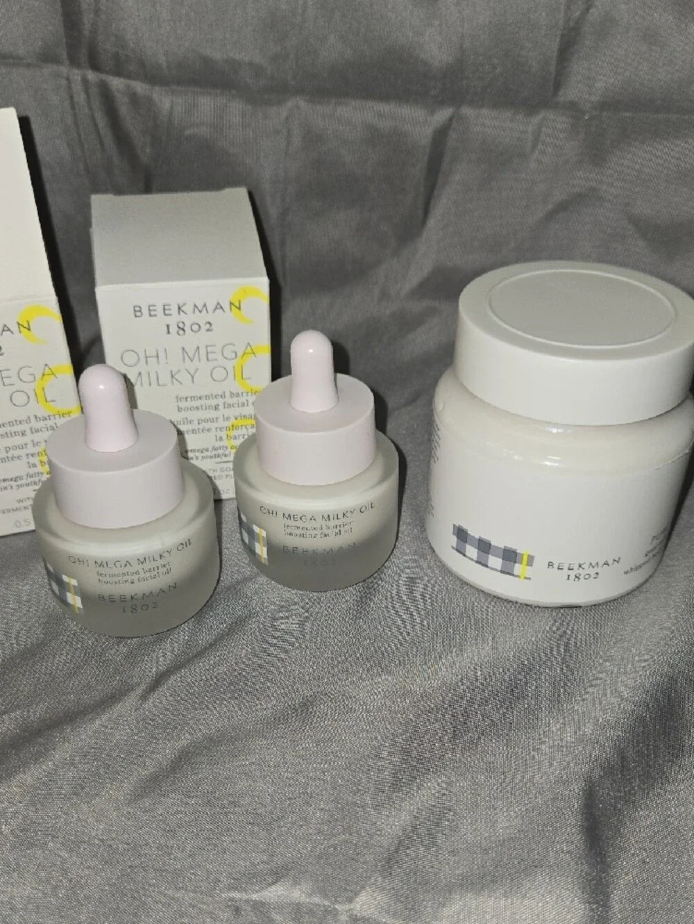Beekman 1802 Bundle With (2) OH! Mega Milky Oil & (1) Pure Goat Milk Body Cream